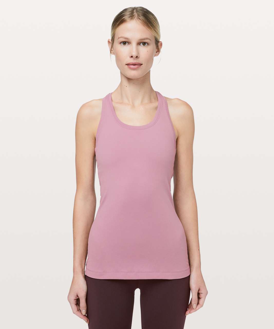 Lululemon Cool Racerback II *Nulu - Pink Mist - lulu fanatics