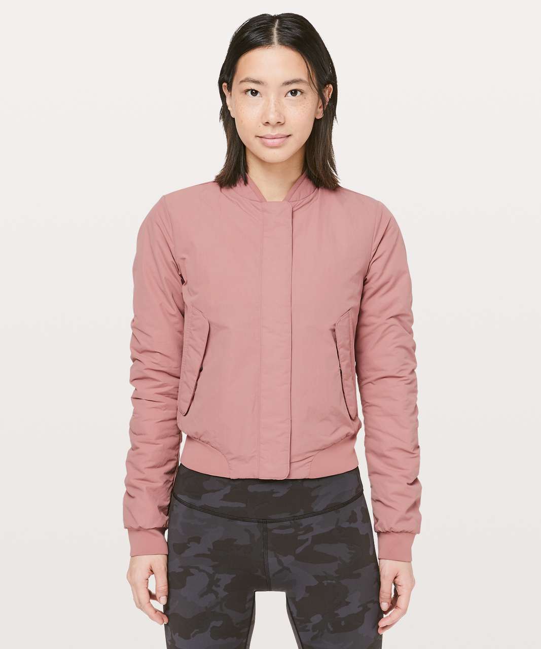 lululemon warm two ways bomber