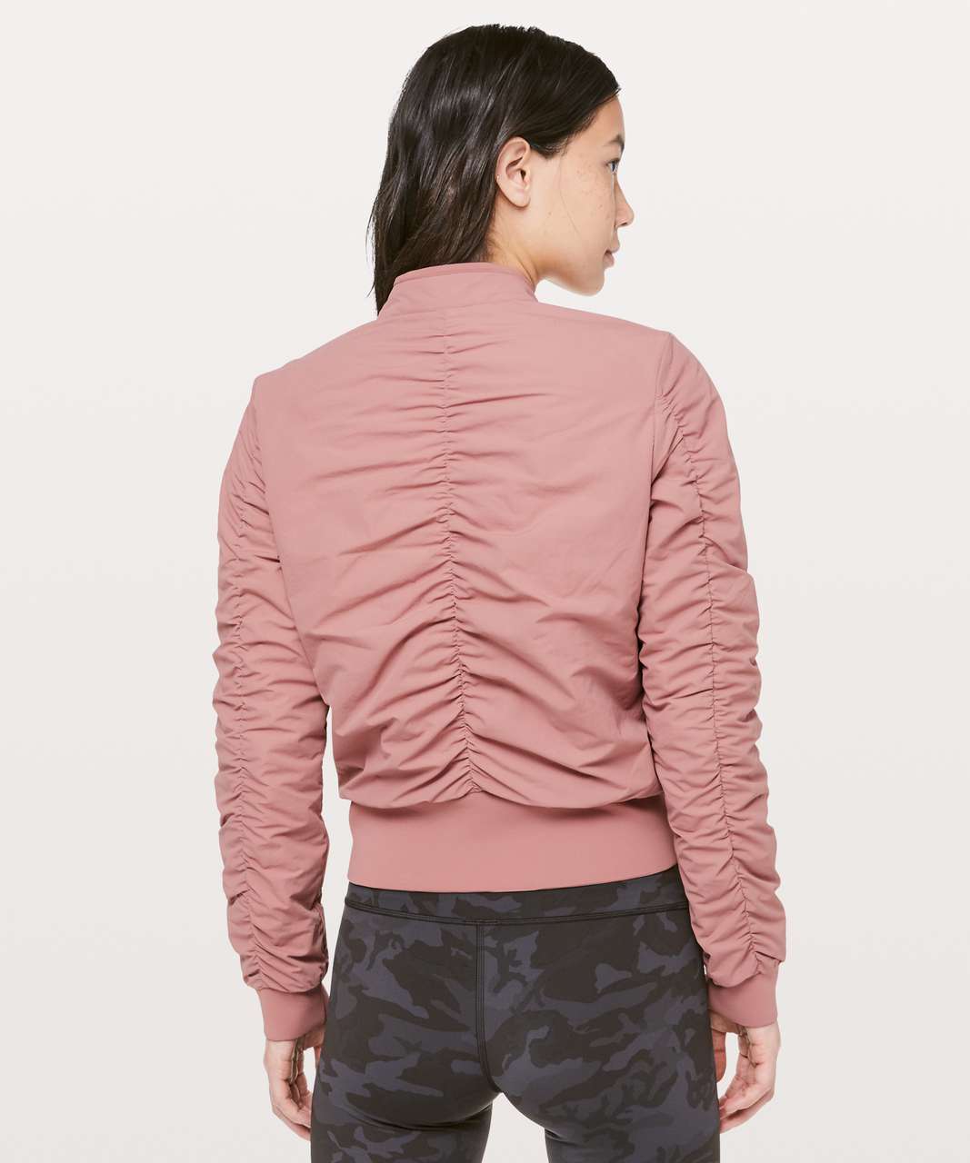 Lululemon Warm Two Ways Bomber - Copper Coil