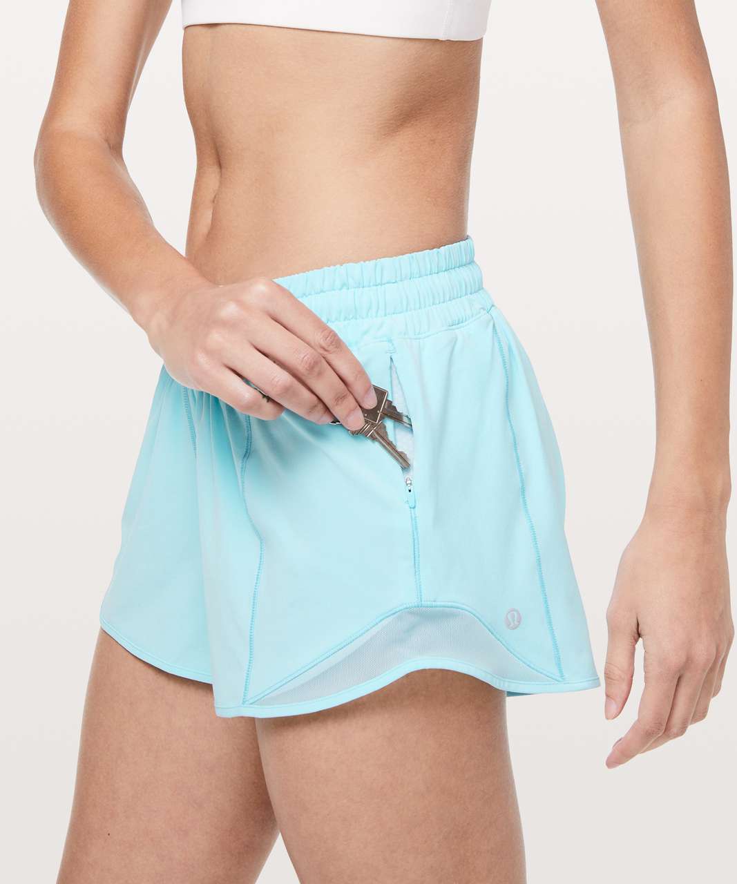 Lululemon Hotty Hot Short II *Long 4" - Hydra Blue