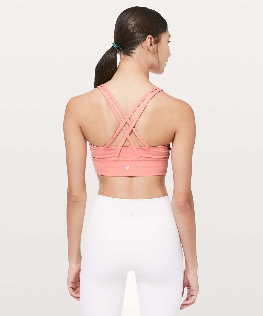 Lululemon Energy Bra *Long Line - Light Coral