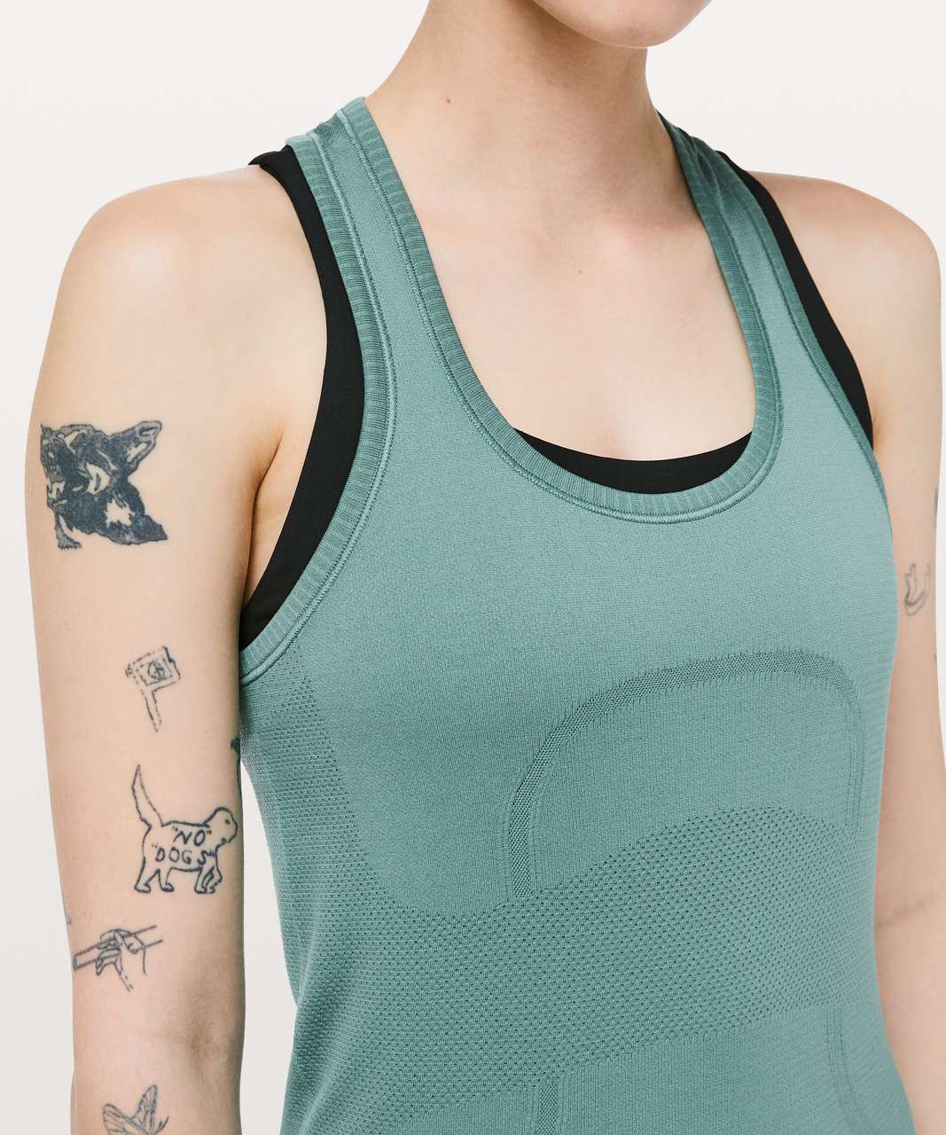 Lululemon Swiftly Tech Racerback - Frosted Pine / Frosted Pine