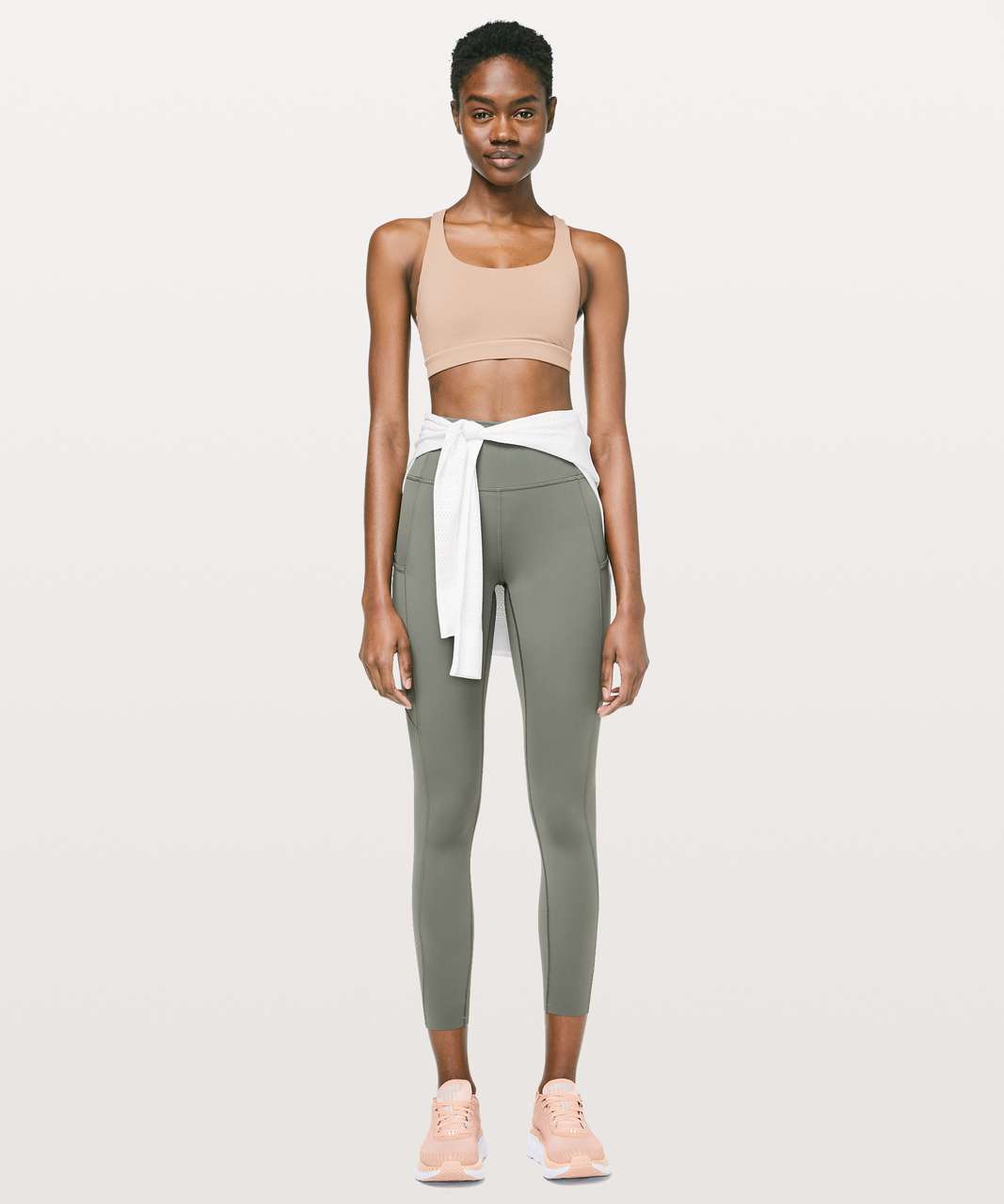 Lululemon Speed Up 7/8 Tight - Grey Sage - lulu fanatics