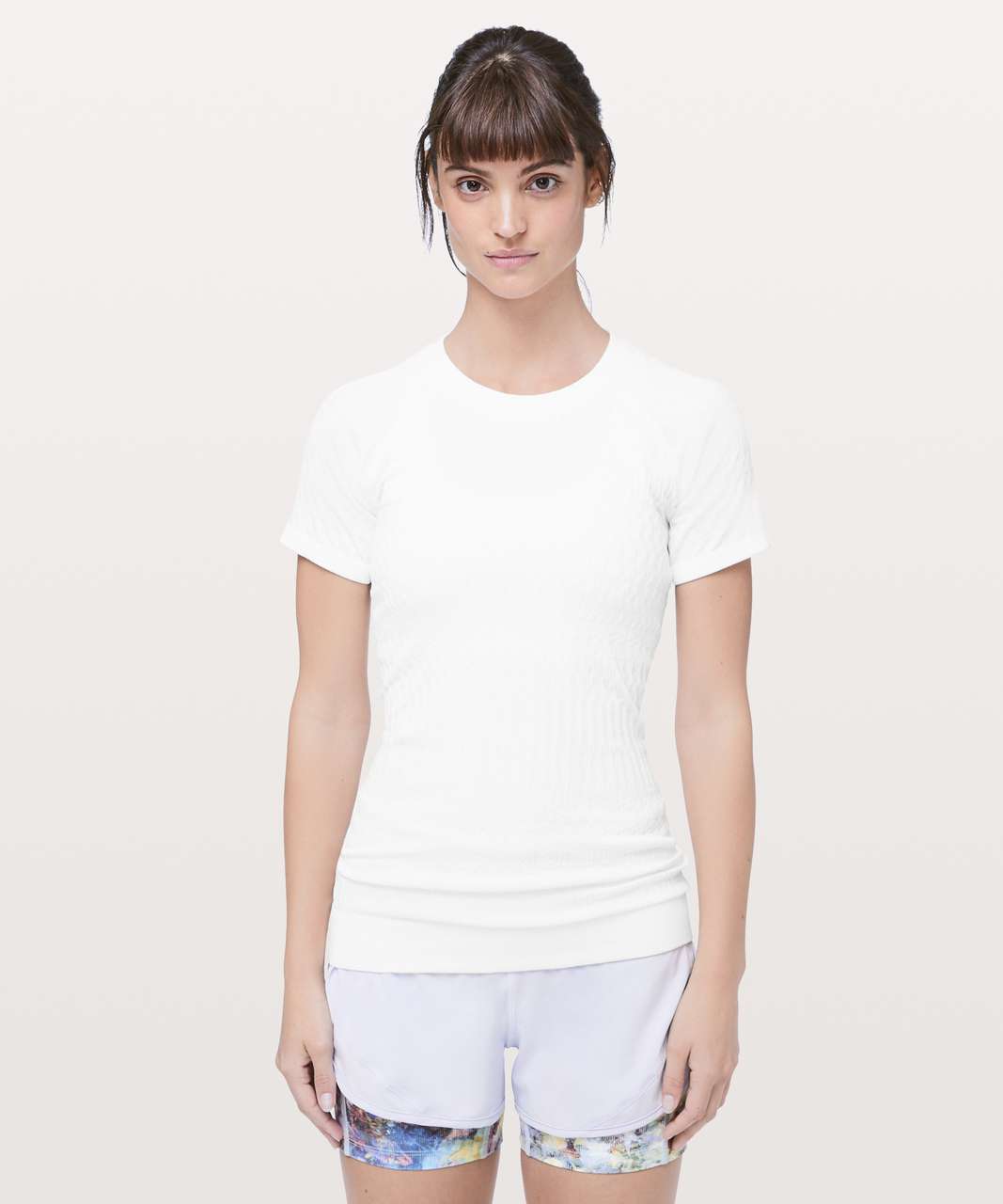 Lululemon Rest Less Short Sleeve - White / White