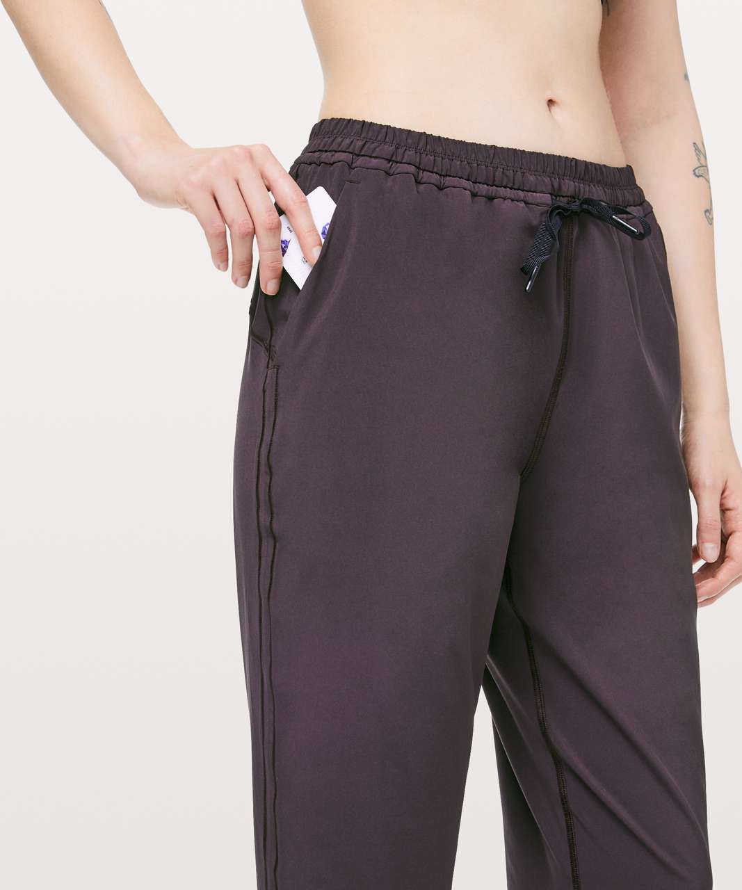 Lululemon Keep It Classic Crop 23" - Plum Shadow