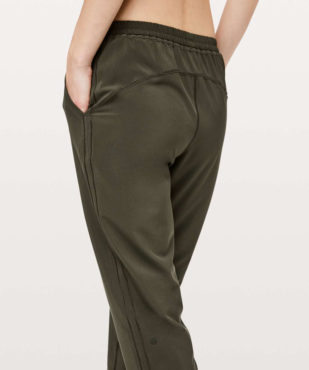 Lululemon Keep It Classic Crop 23" - Dark Olive