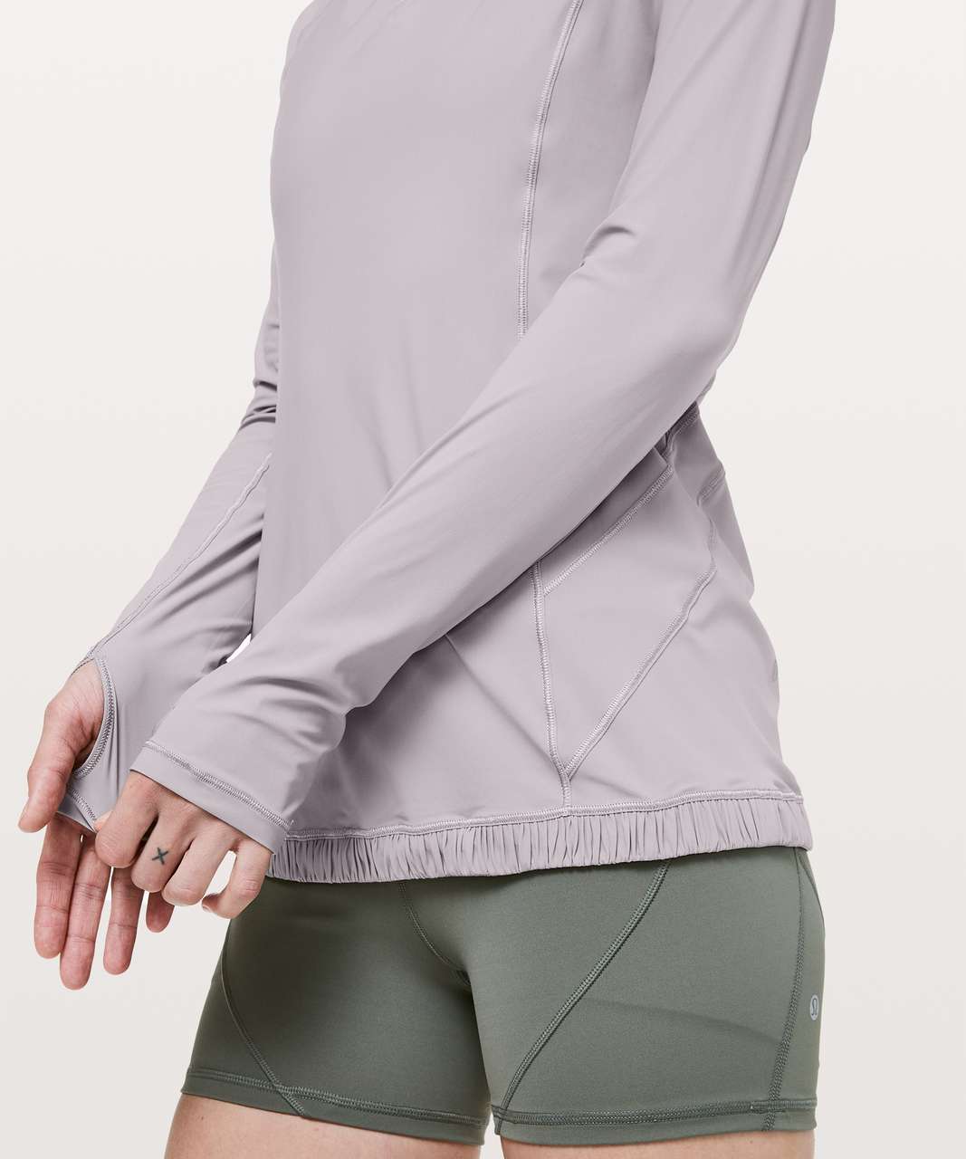 Lululemon Water Bound Hoodie - Dark Chrome