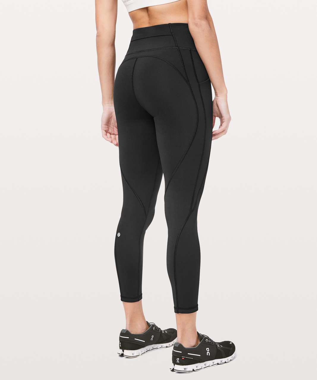 Lululemon Time To Sweat 7/8 Tight 25 - Black - lulu fanatics