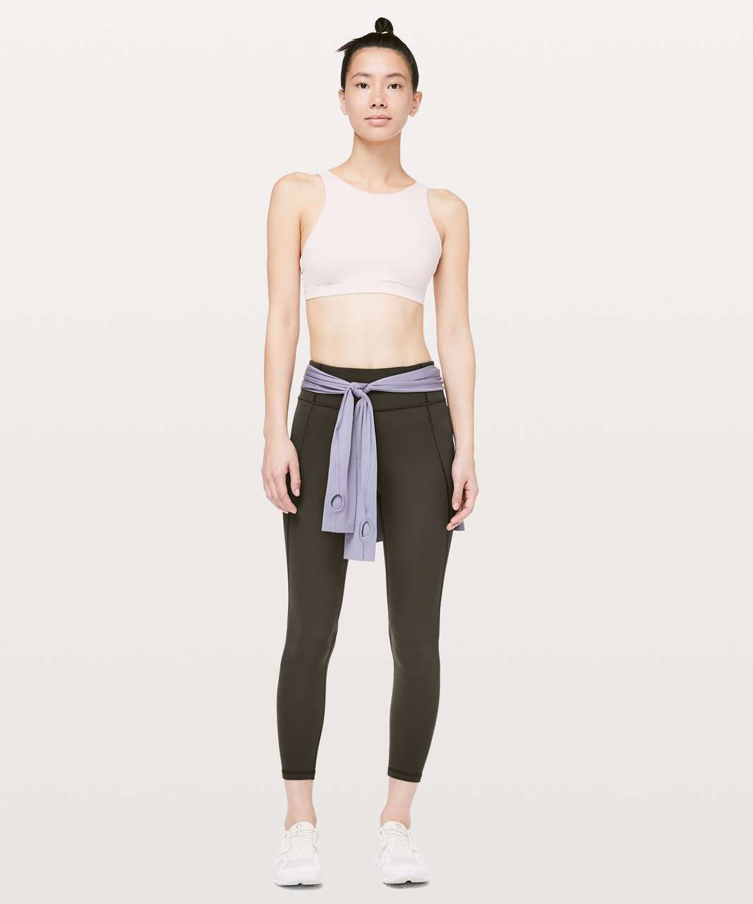 Lululemon Time To Sweat 7/8 Tight 25" - Dark Olive