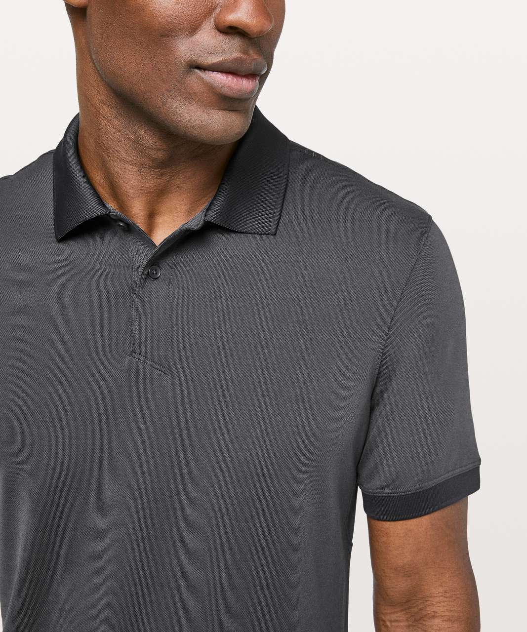 Lululemon Tech Pique Polo - Obsidian (First Release)