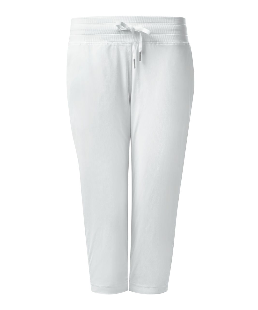 LULULEMON SIZE 2 White Dance Studio Crop Lined Pants Cinched Hem £16.49 -  PicClick UK