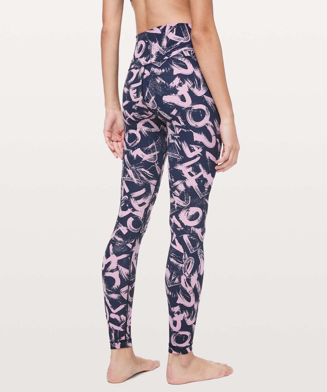 Lululemon Wunder Under High-Rise Tight *Full-On Luxtreme 28" - Graffiti Pop Antoinette True Navy