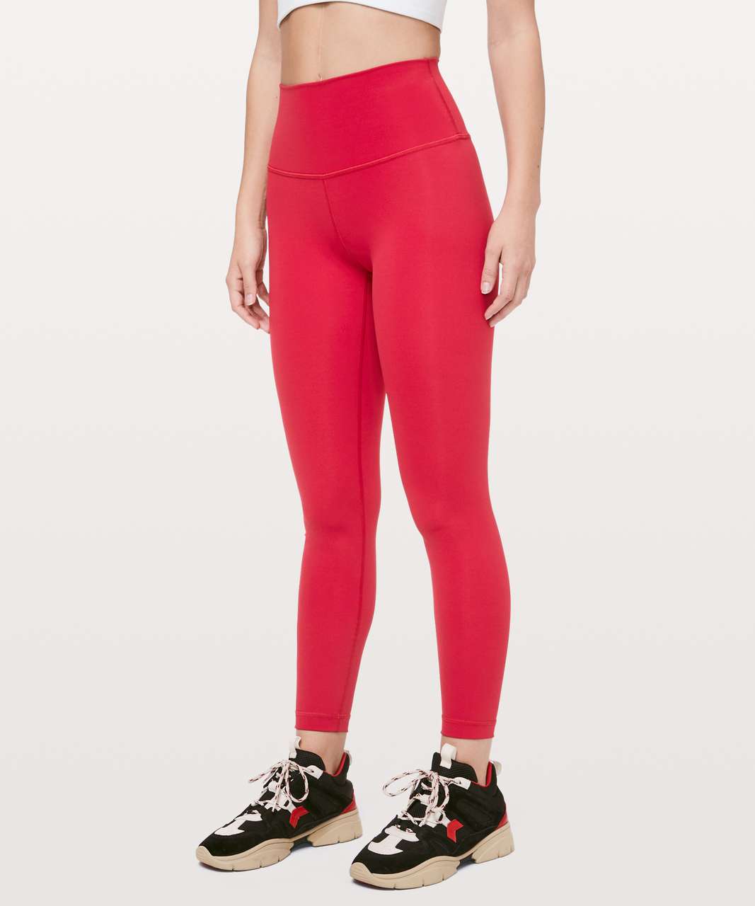 Lululemon Wunder Under High-Rise Tight 25 - Orange Soda - lulu fanatics