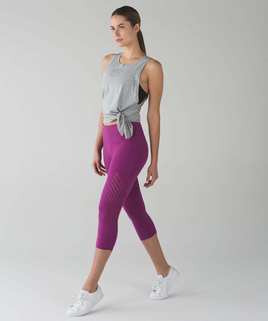 Lululemon Enlighten Crop - Regal Plum