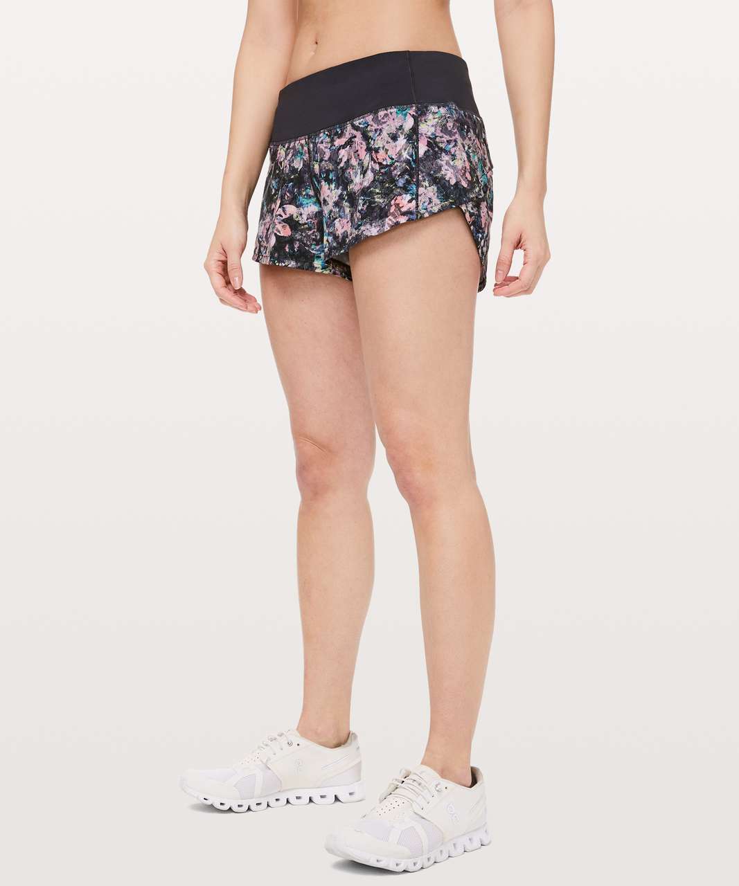 Lululemon Speed Up Short *2.5" - Dappled Daze Multi / Obsidian