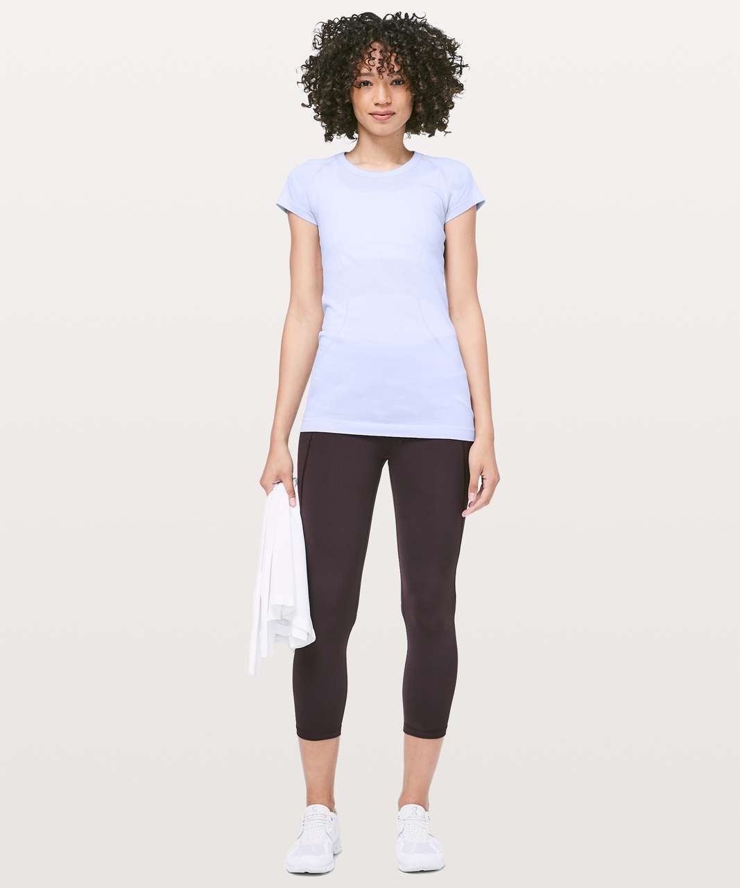 Lululemon Swiftly Breathe Short Sleeve *Squad - Serene Blue