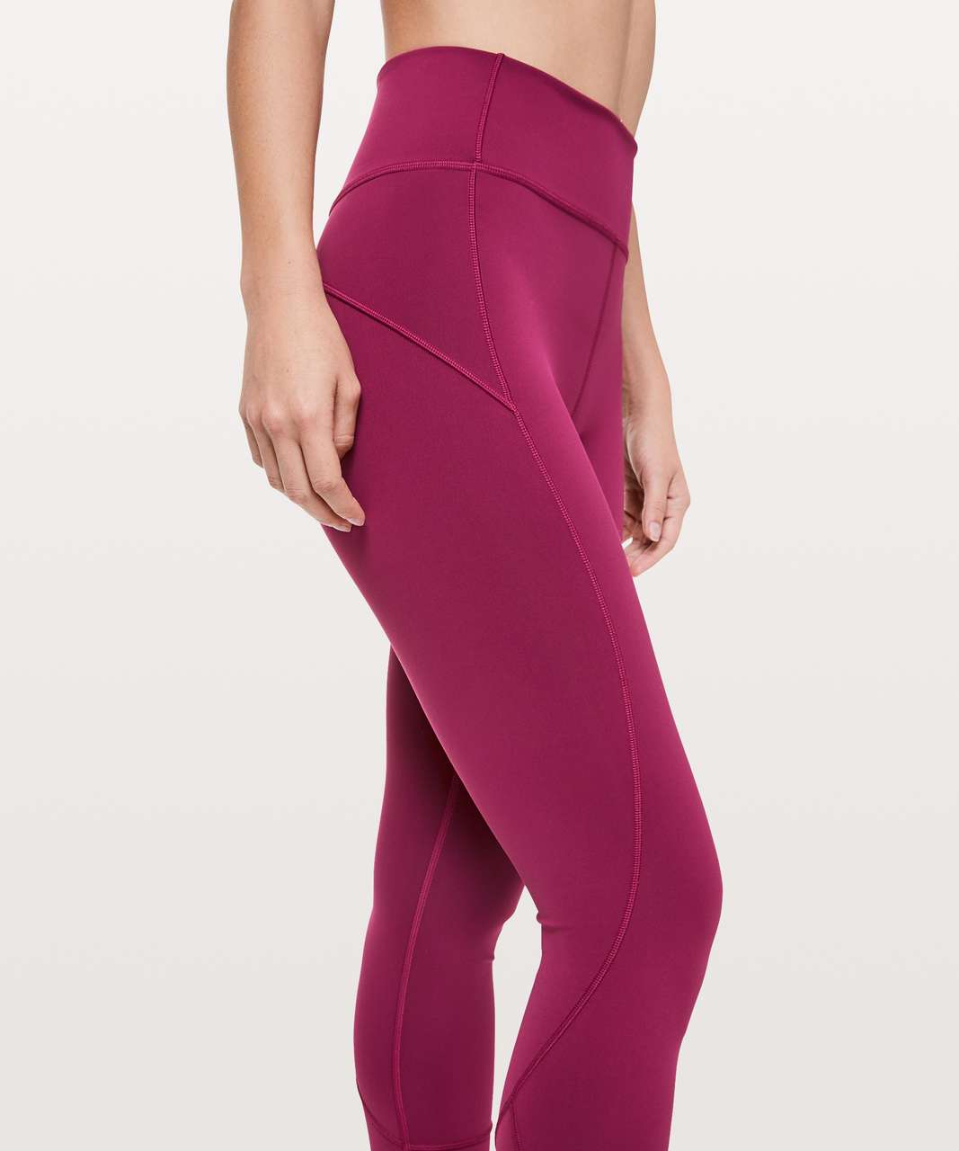 lululemon athletica, Pants & Jumpsuits, Lululemon In Movement 78 Tight  Everlux 25 First Release Leggings Dark Olive