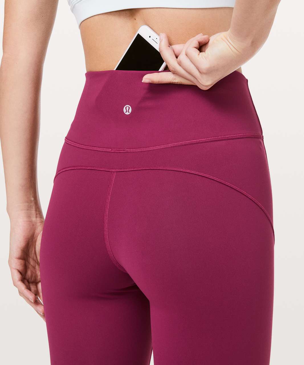 Lululemon In Movement 7/8 Tight *Everlux 25 - Star Ruby - lulu fanatics