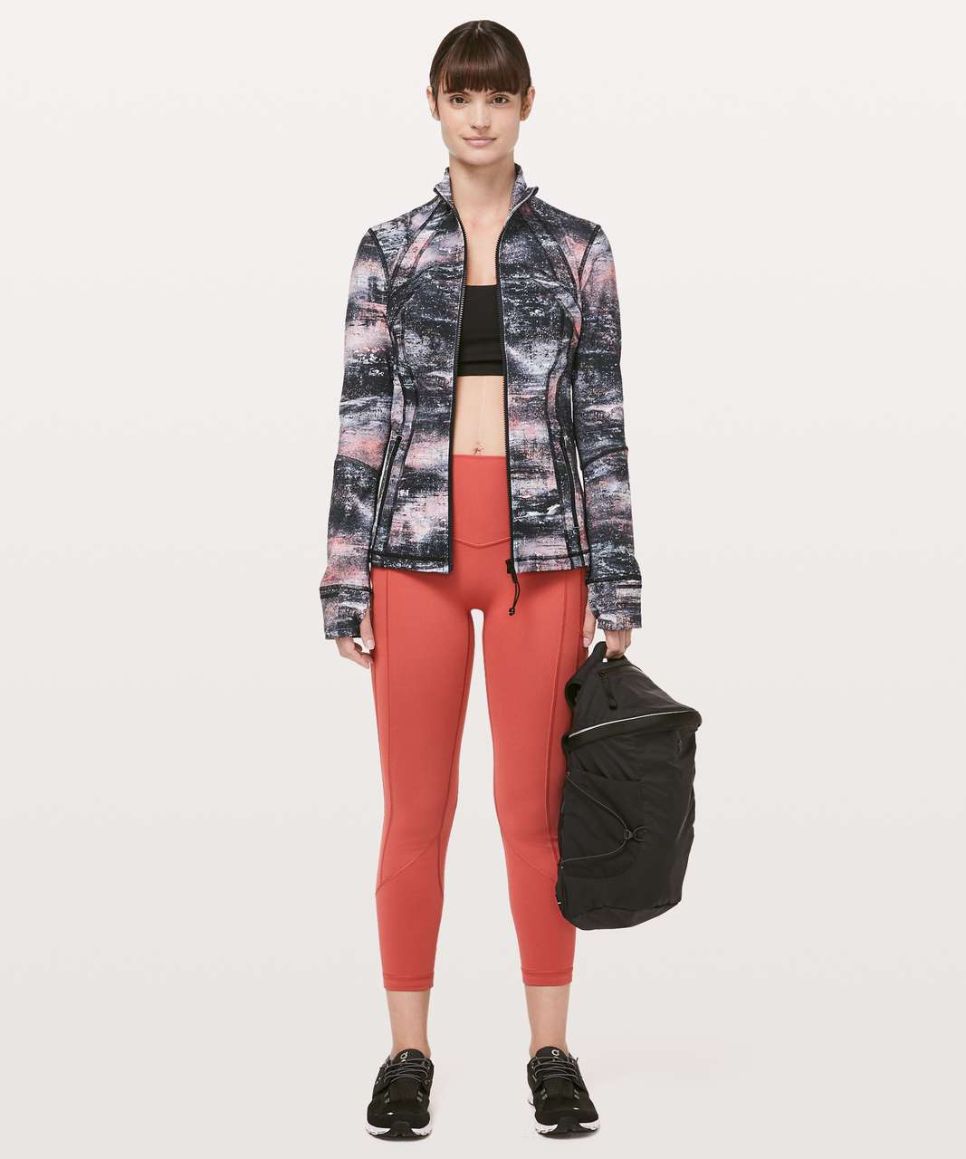 Lululemon Define Jacket - Azurite Poppy Coral Multi