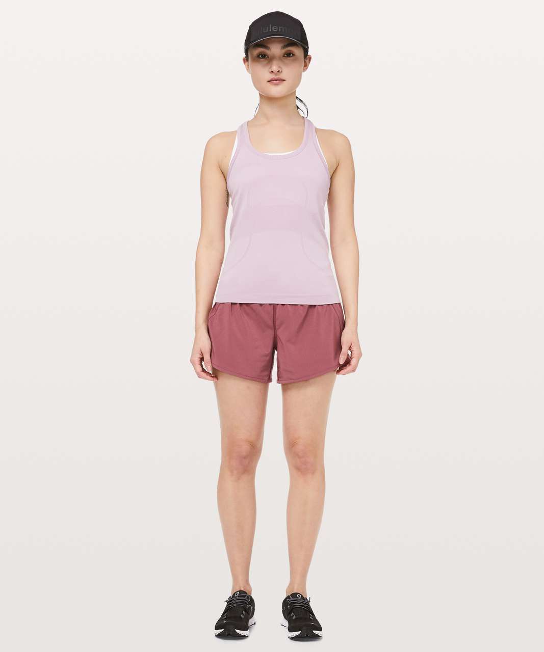 Lululemon Tracker Short V *4" - Misty Merlot