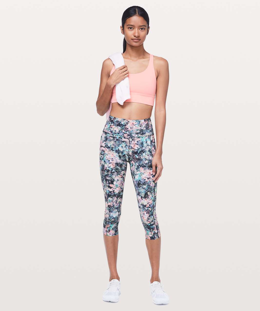 Lululemon Fast & Free Crop II *Nulux 19" - Dappled Daze Multi