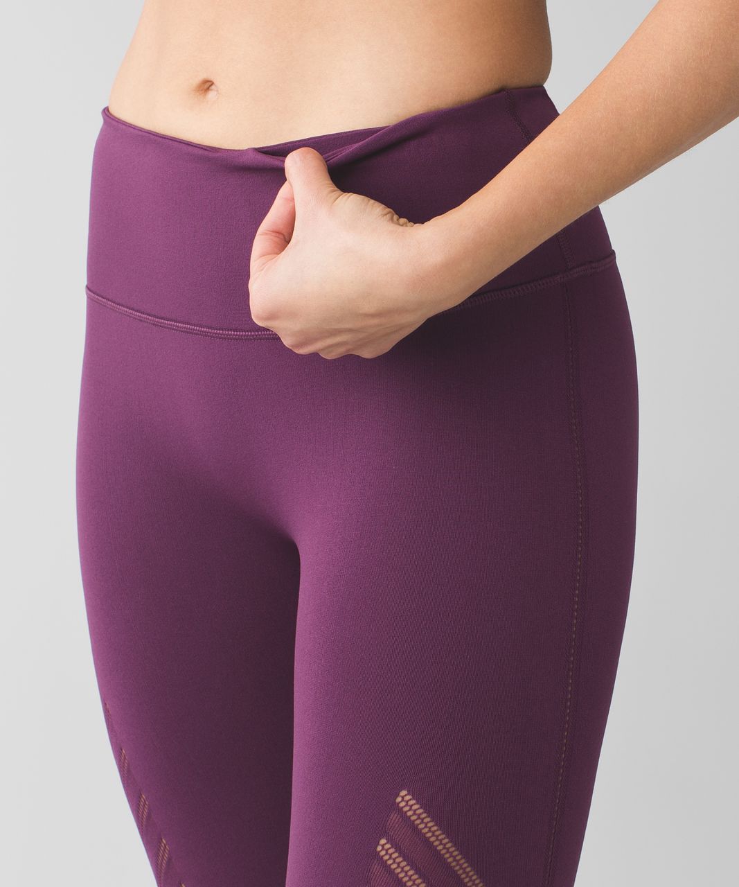 Lululemon Enlighten Crop - Plum