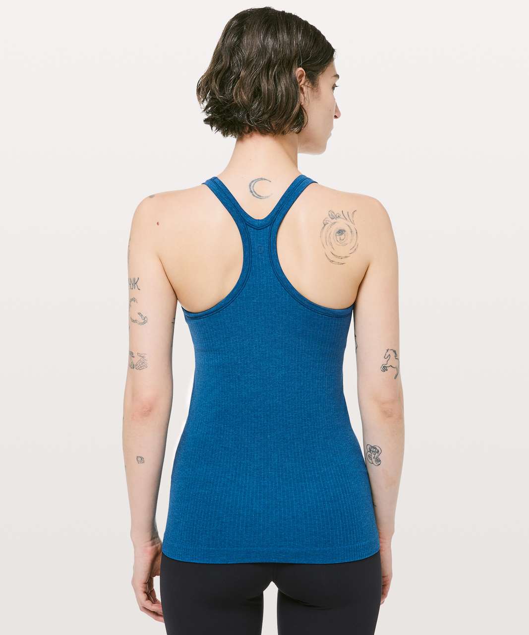 Lululemon Ebb To Street Tank II - Deep Marine