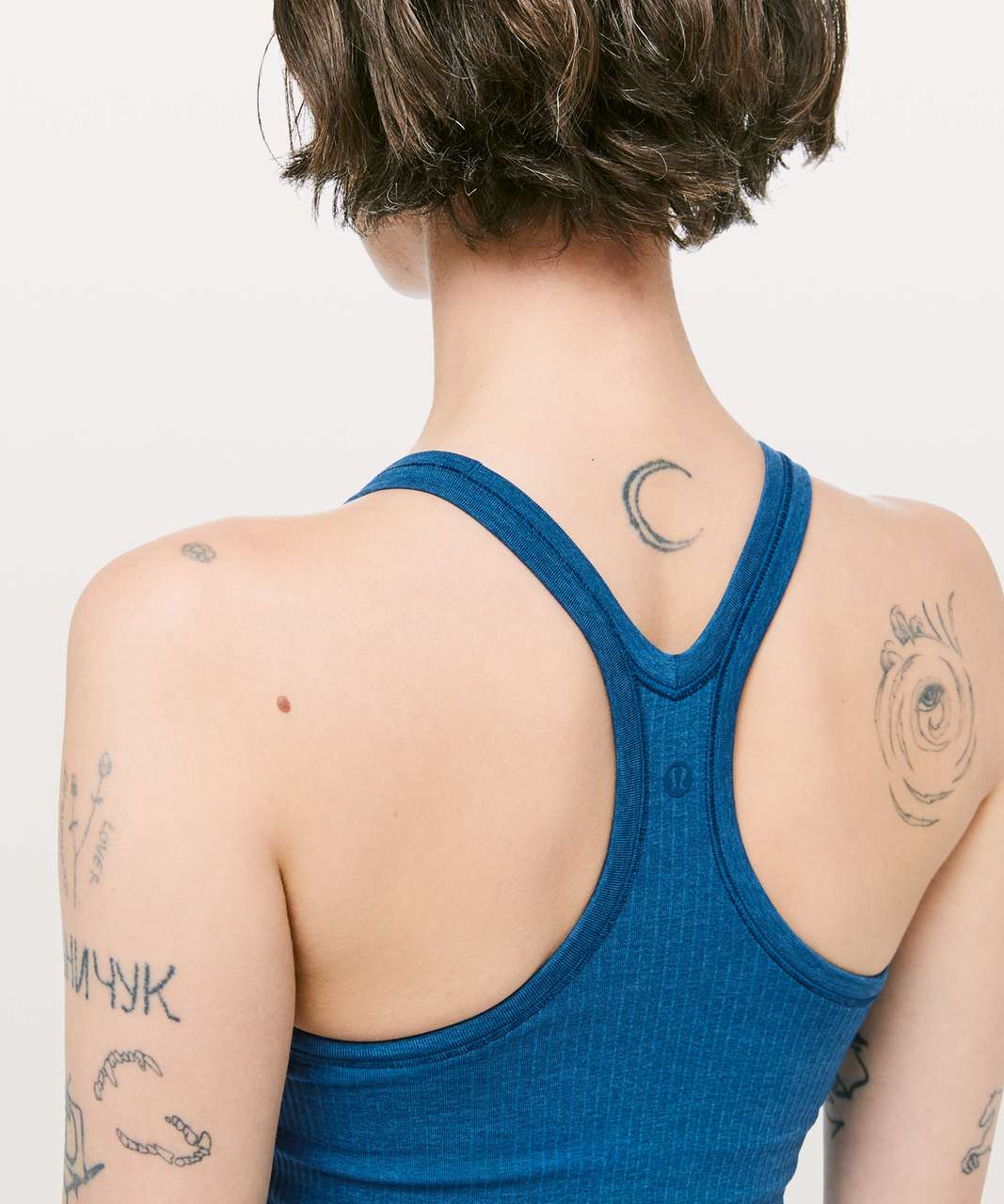 Lululemon Ebb To Street Tank II - Deep Marine