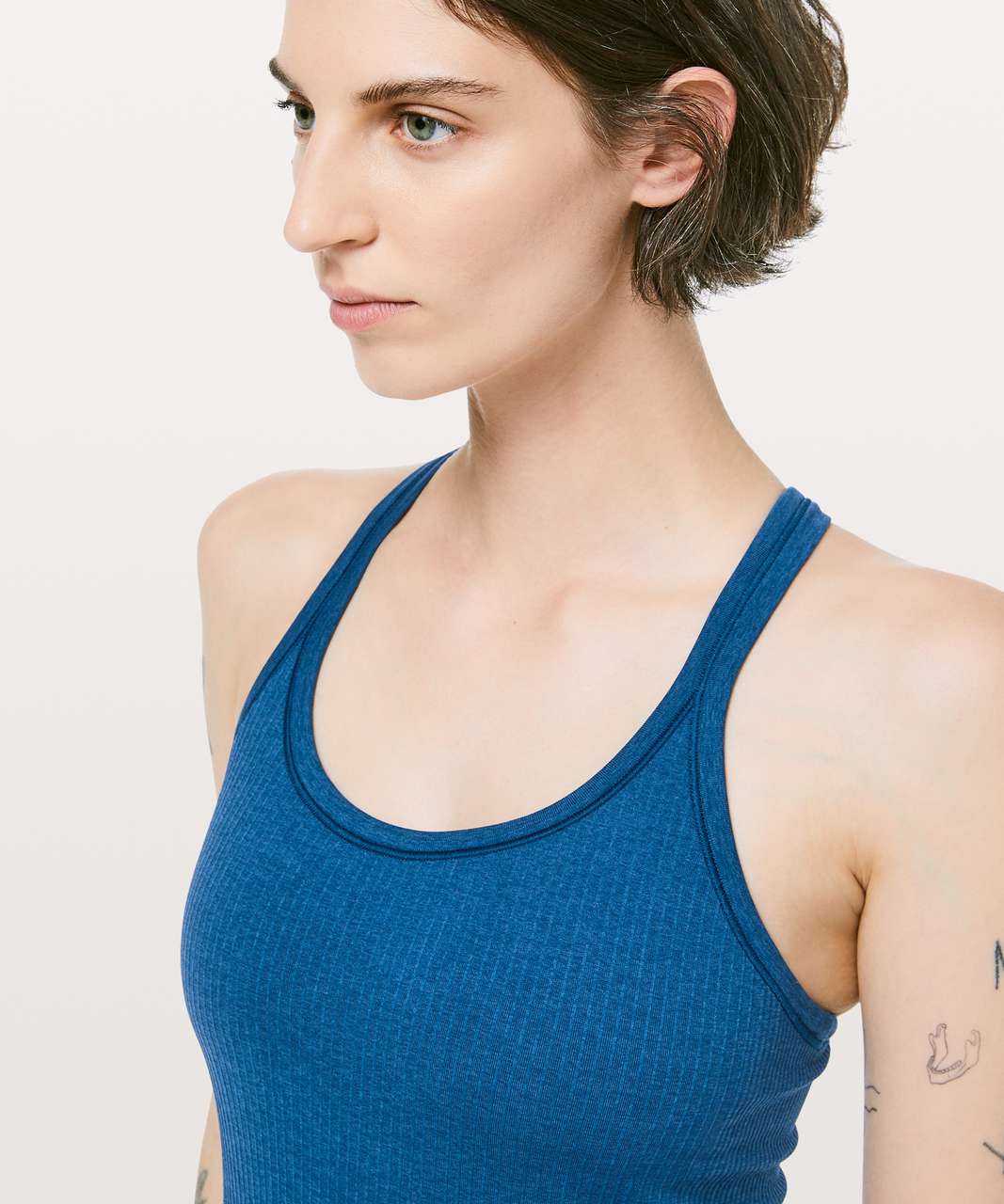 Lululemon Ebb To Street Tank II - Deep Marine