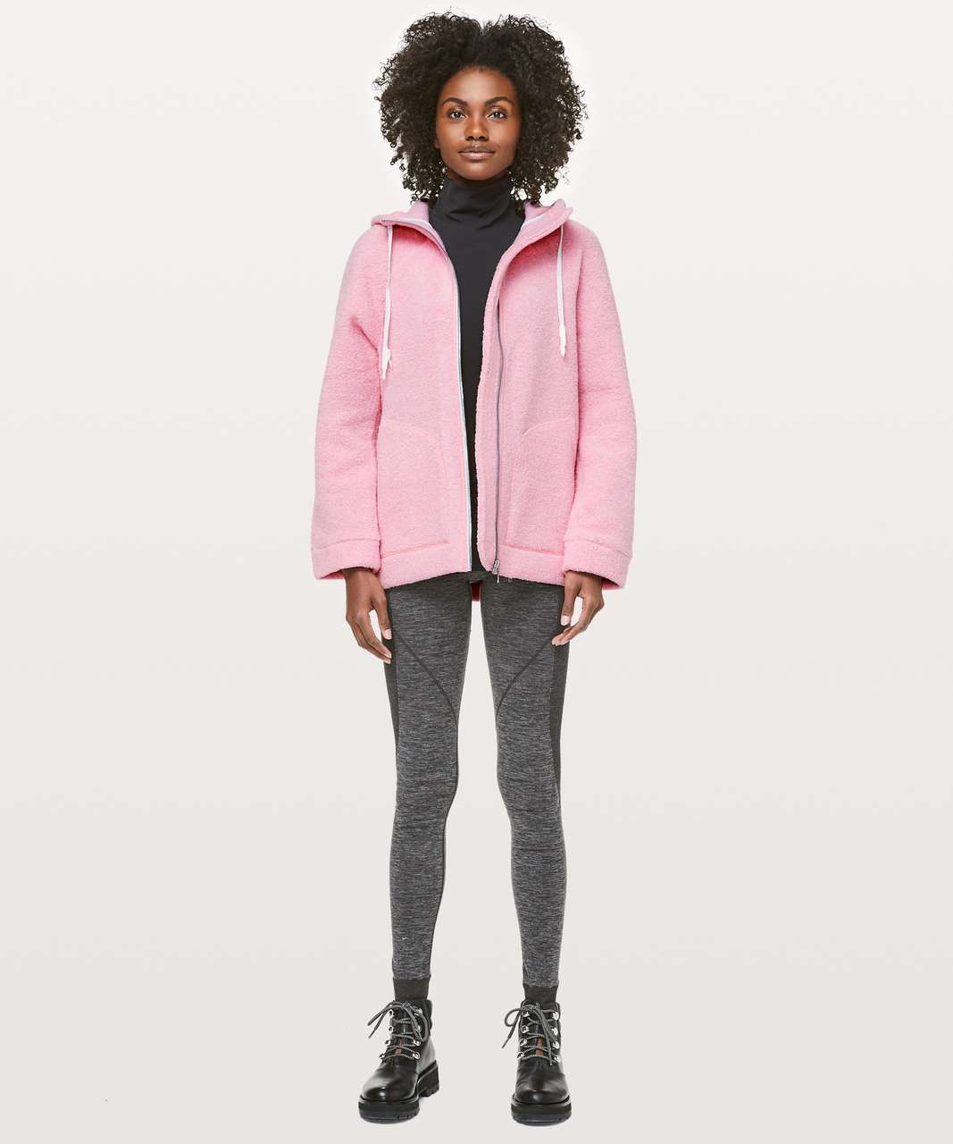 Lululemon Lightweight Hooded Jacket - Pink Blossom - lulu fanatics