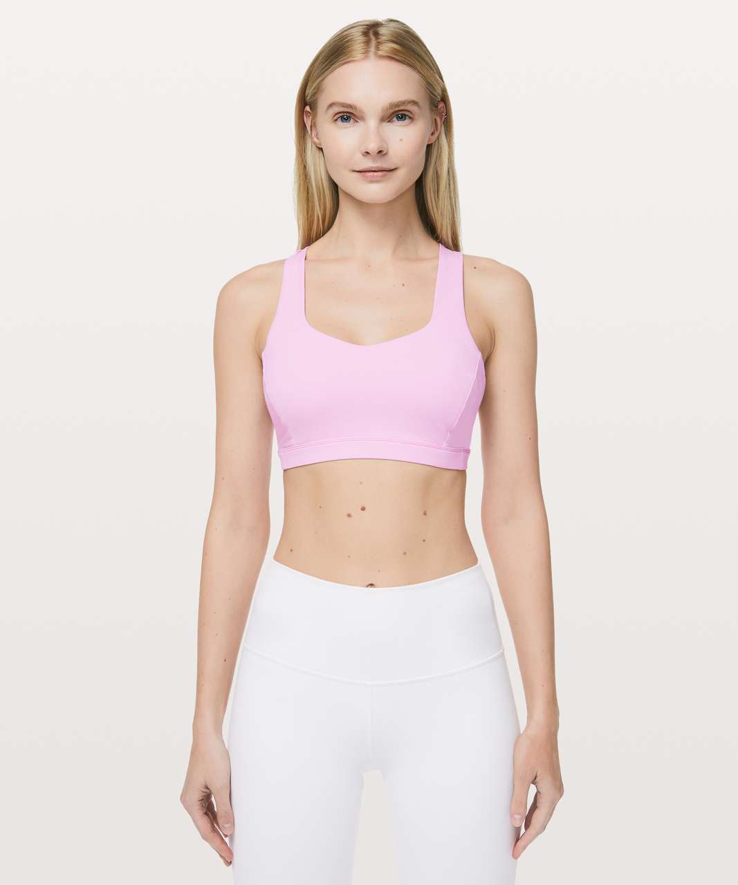 Lululemon pink free to be serene bra - $45 (13% Off Retail) - From Taylor