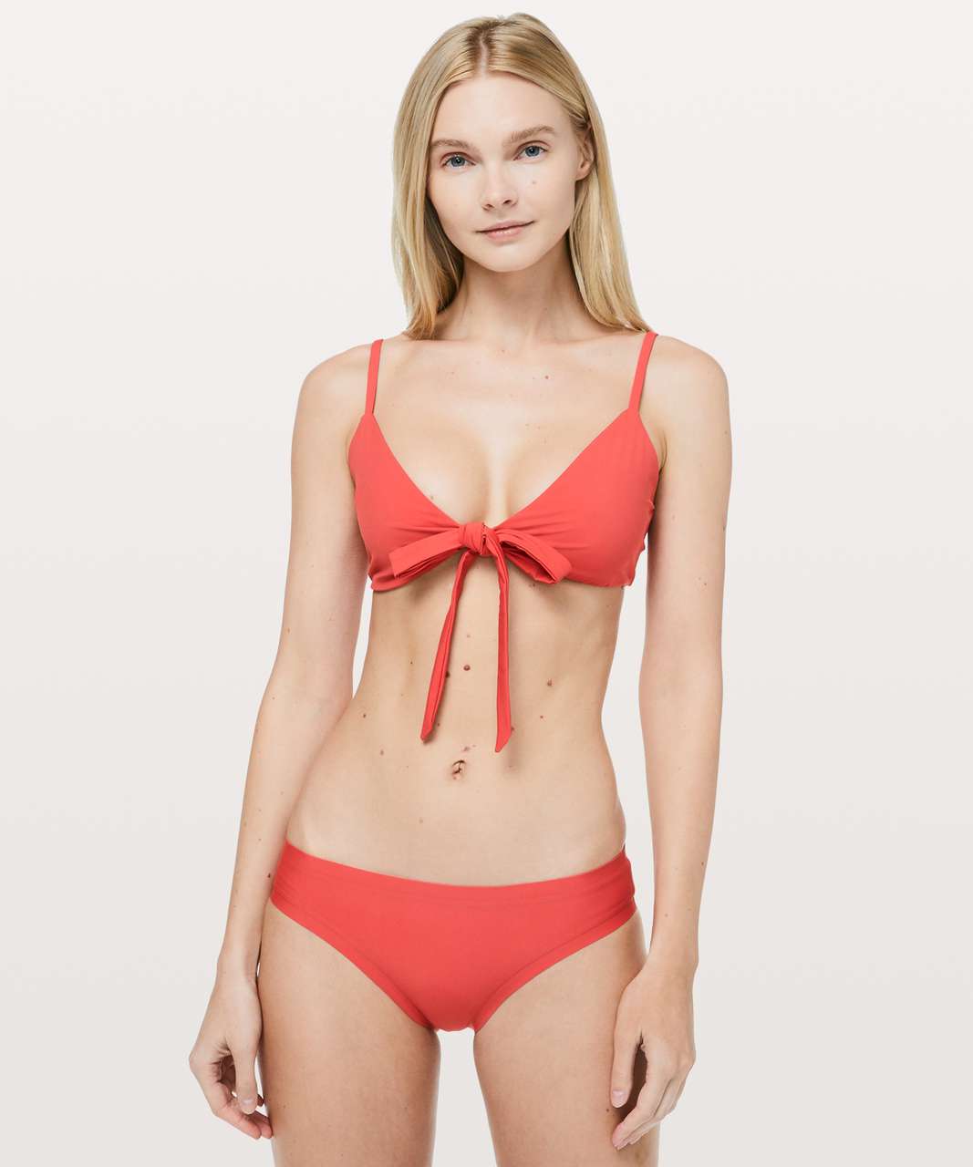 Lululemon Tied To Tide Swim Top - Poppy Coral