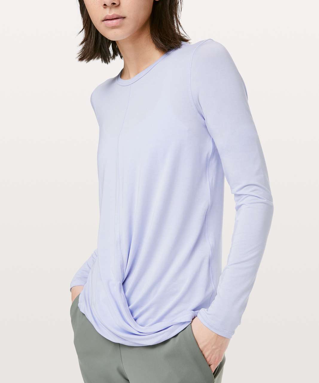 Lululemon Serene Saturday Long Sleeve - Serene Blue