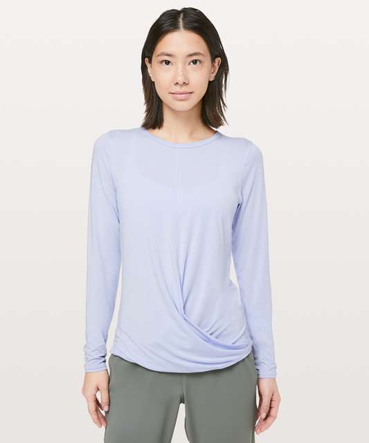 Lululemon Serene Saturday Long Sleeve - Black - lulu fanatics