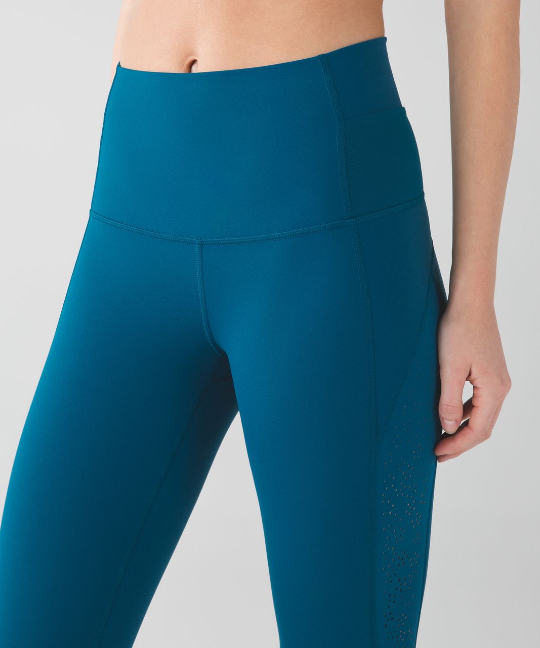 Lululemon Beyond Boundaries Crop - Tofino Teal