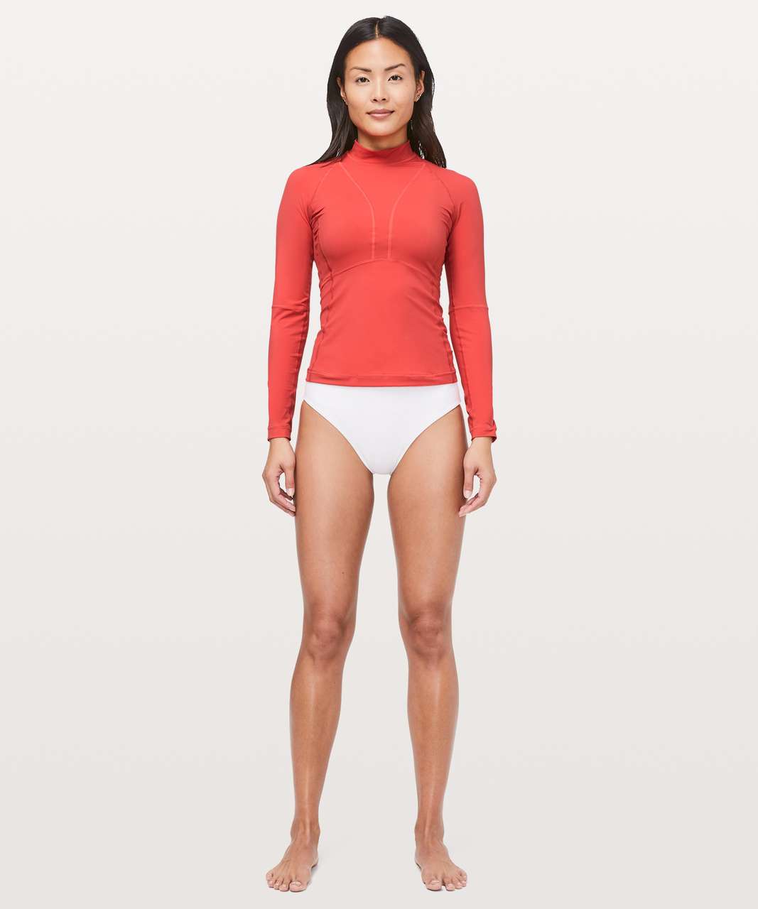 Lululemon Beach Break Rashguard - Poppy Coral