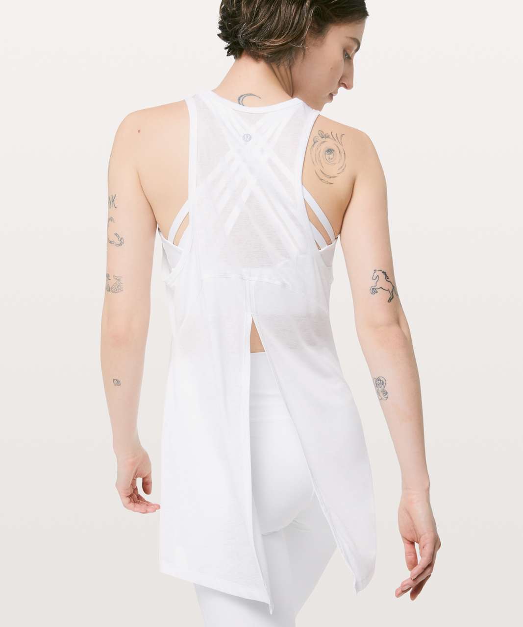 Lululemon Goal Up Tank - White