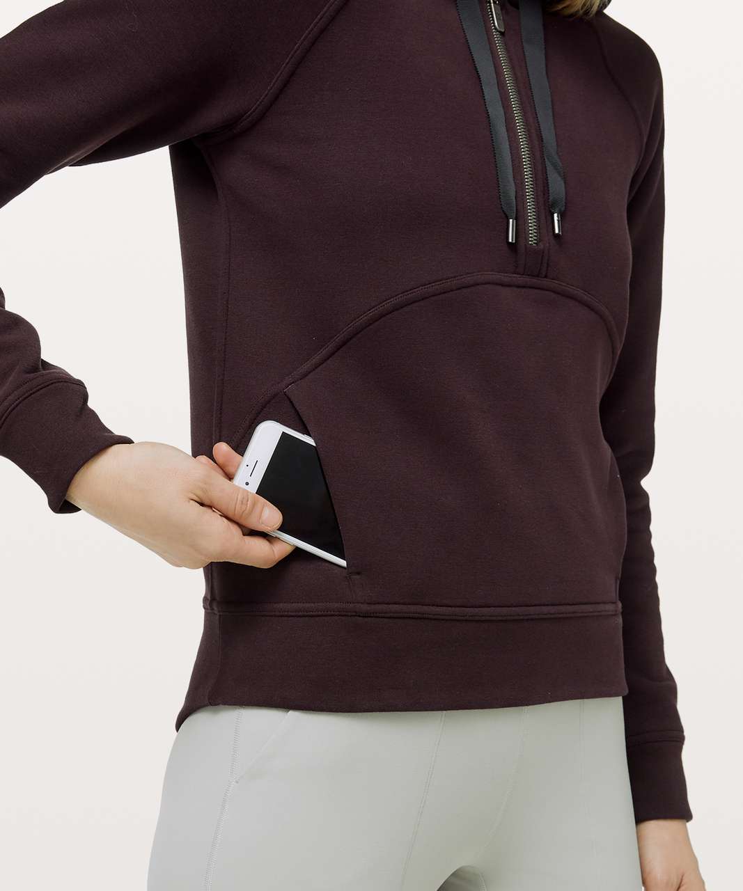 Lululemon Catch A Moment Hoodie - Plum Shadow