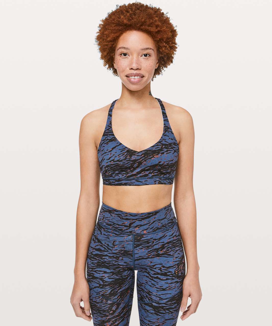 lululemon lab Embossed Nulu Cross-Back Yoga Bra