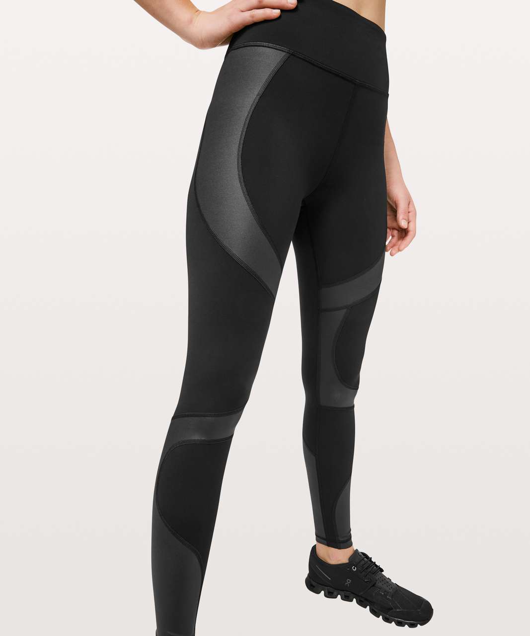 Leggings Lululemon Black size 8 US in Spandex - 38806188