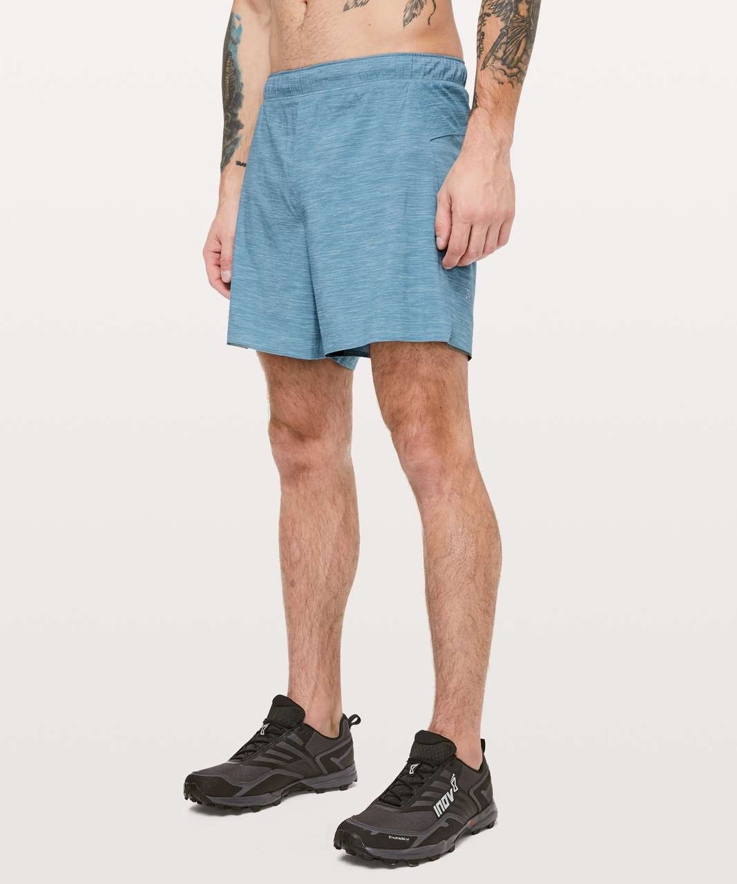 MEN'S SMALL LULULEMON SURGE SHORT BLUE