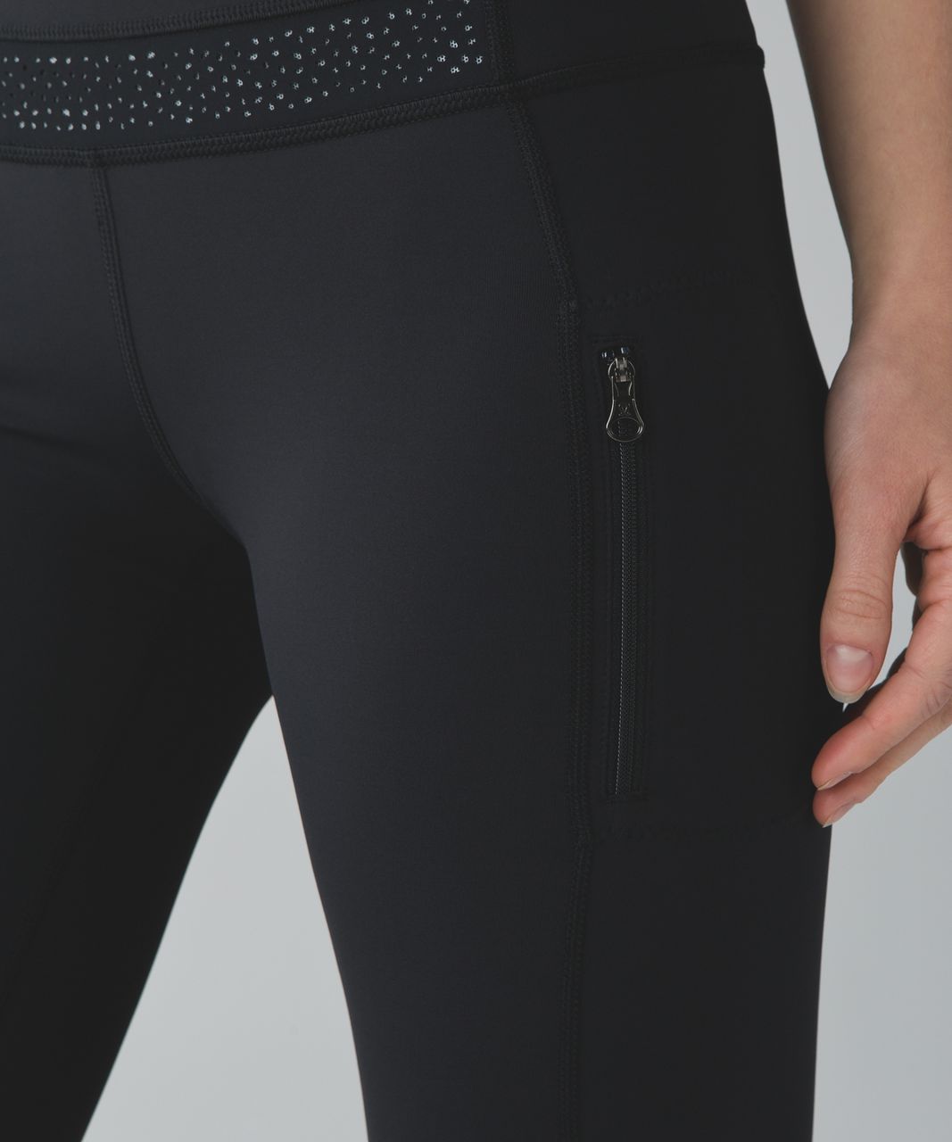 Lululemon Inspire Tight II - Black (Laser Cut)