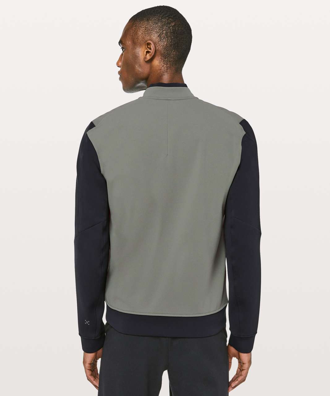 Lululemon Sojourn Bomber - Grey Sage / Black