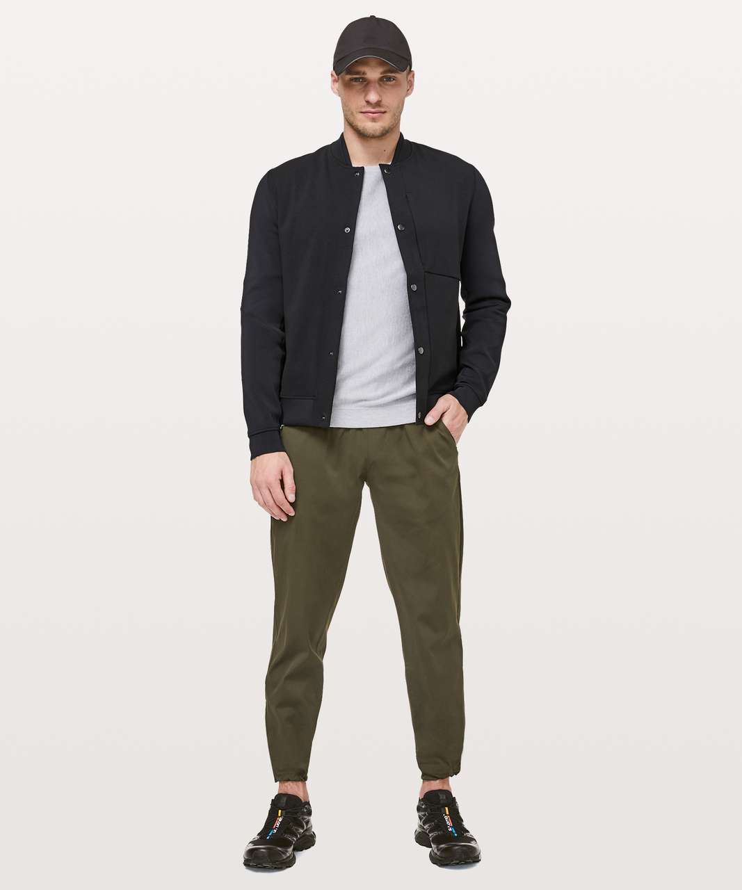 lululemon bomber jacket mens