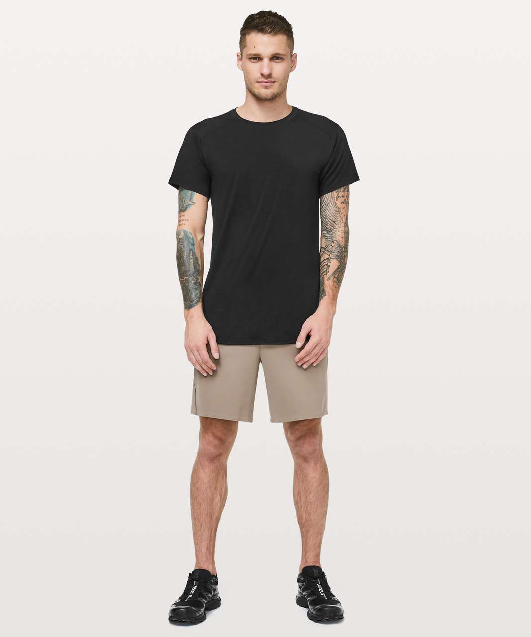 Lululemon Diffract Short Sleeve *lululemon Lab - Black - lulu fanatics