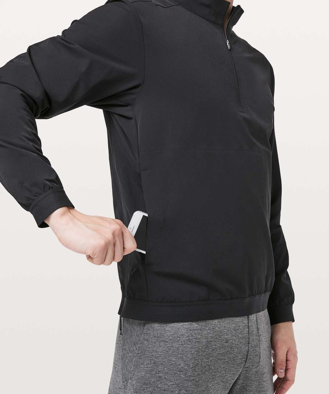 Lululemon Accedo 1/2 Zip *lululemon Lab - Black