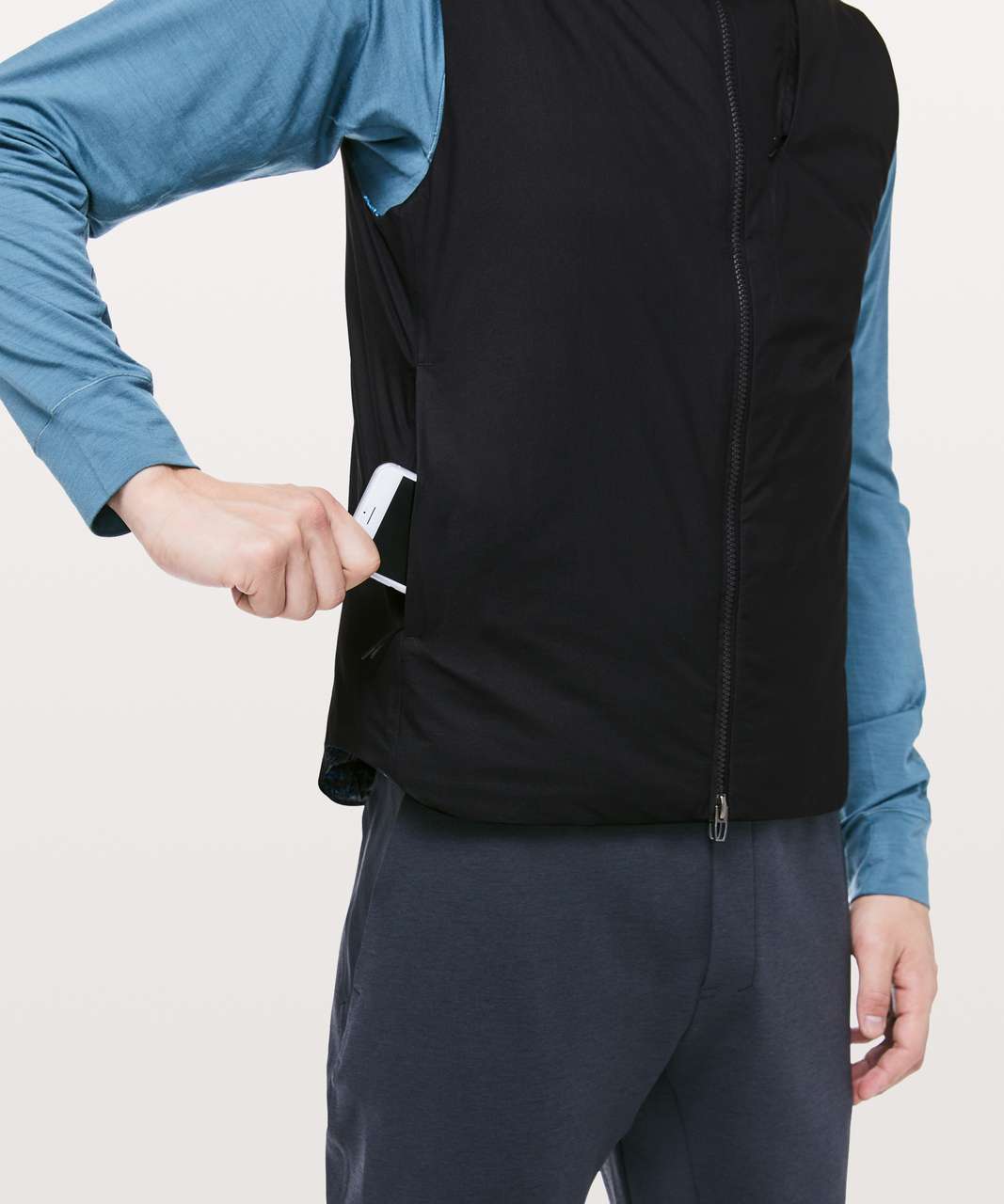 Lululemon Accedo Sweatshirt *lululemon lab - Chromatic Blue - lulu