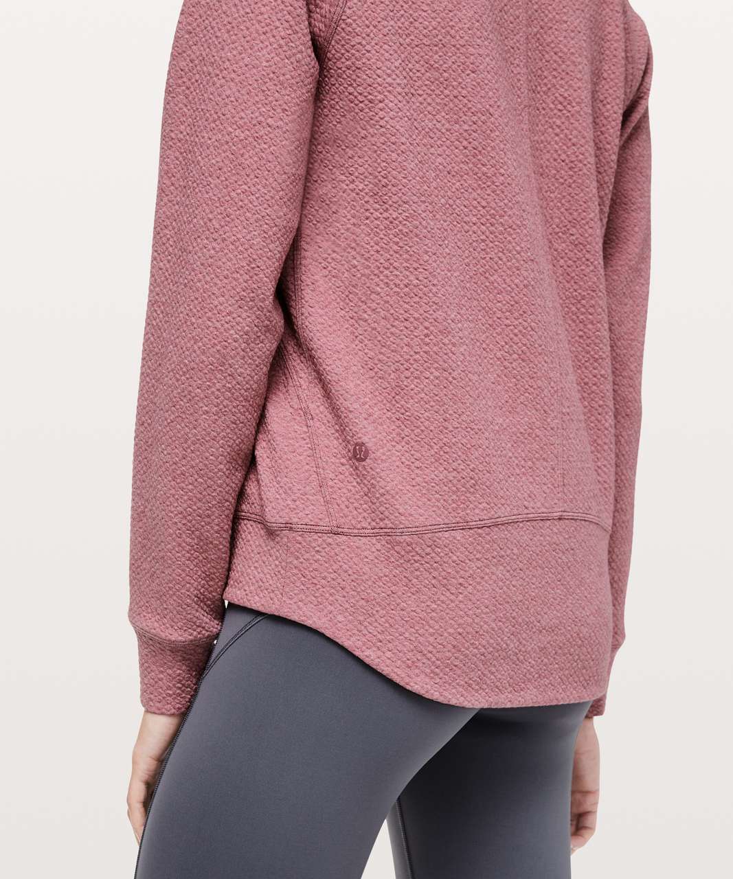 Lululemon Catch A Moment Zip Hoodie - Heathered Core Black - lulu fanatics