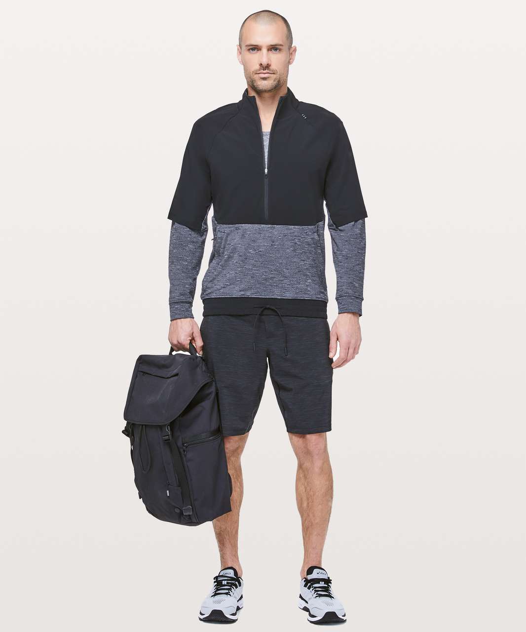 Lululemon Train On Site 1/2 Zip - Black