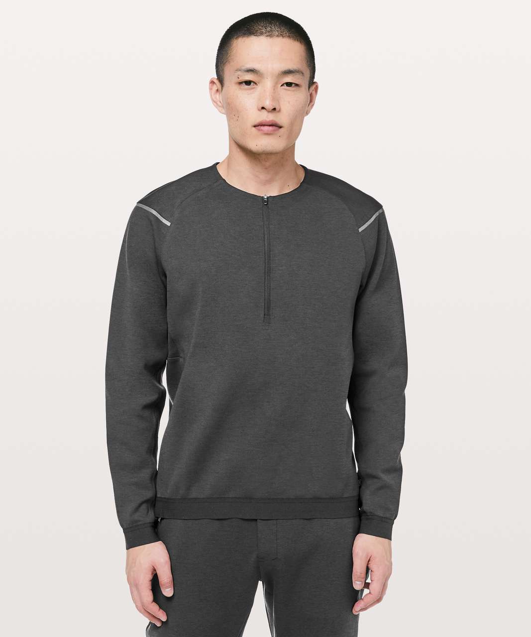 Lululemon Diffract 1/2 Zip Pullover *lululemon lab - Deep Coal